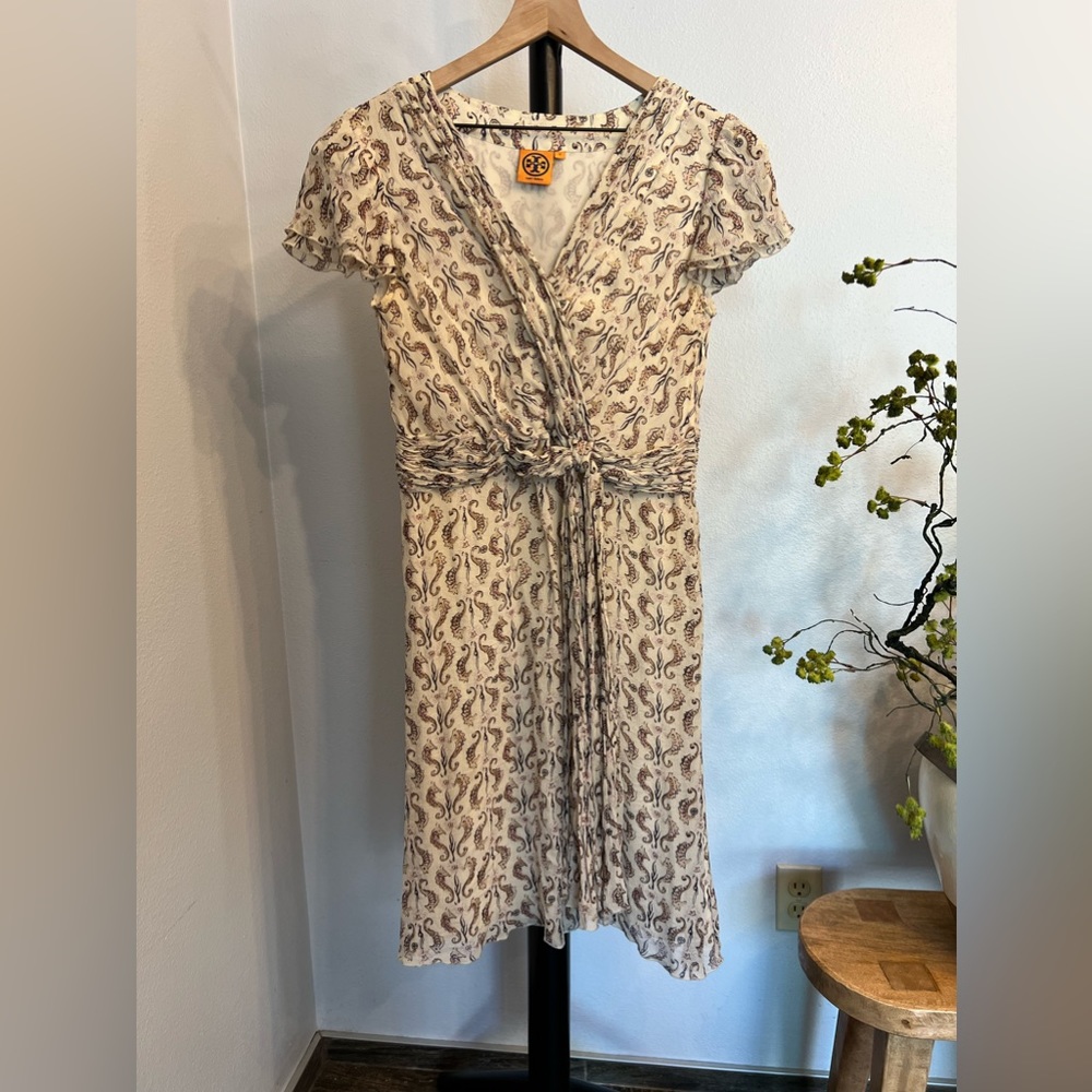 Tory Burch Seahorse Midi Dress